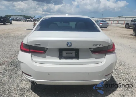 2023 BMW 330Xe из США, поврежденный, VIN 3MW39FS06P8D08614